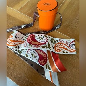 New Hermes Guepards Bandana Twilly